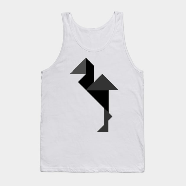 Abstract bird Tank Top by AdiDsgn